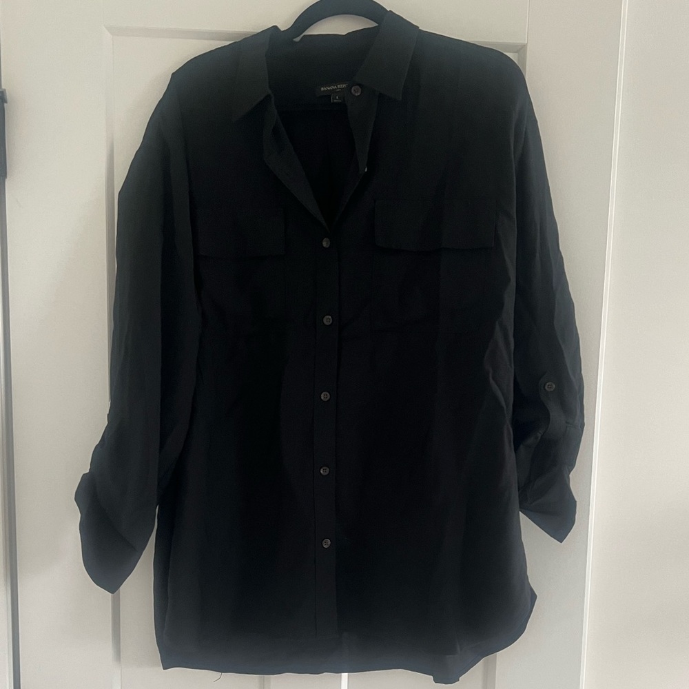 Button down Utility Blouse